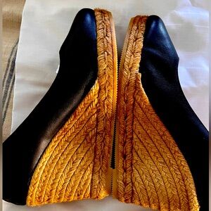 Marquesa Leather Viscata- black size 38. NWOB